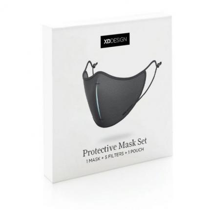 Protective Mask Set, черный