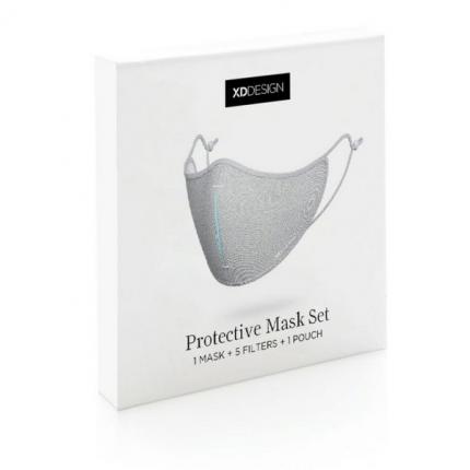 Protective Mask Set, серый